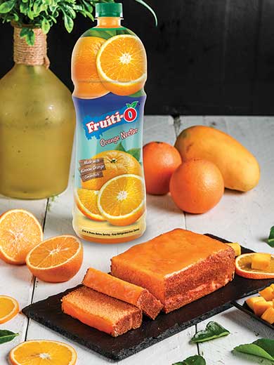 Orange Glazed Butter Cake